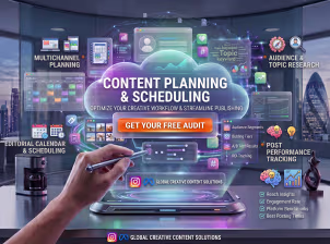 Content Planning & Scheduling - Service Image