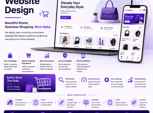 E-commerce Website Design - Service Image