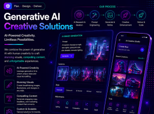 Generative AI Creative Solutions - Service Image