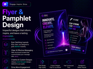 Flyer & Pamphlet Design - Service Image