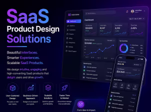 SaaS Product Design Solutions - Service Image