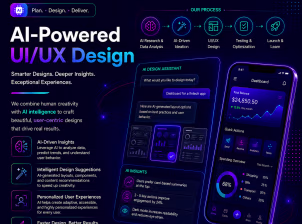 AI-Powered UI/UX Design - Service Image