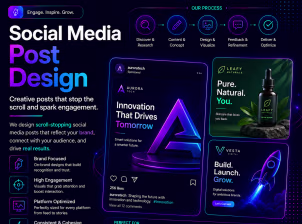 Social Media Post Design - Service Image