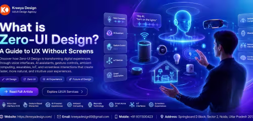 What is Zero-UI Design? A Guide to UX Without Screens