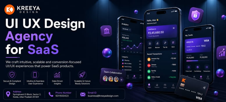 UI UX Design Agency for SaaS