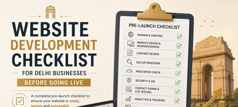Website Development Checklist for Delhi Businesses Before Going Live