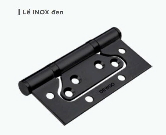 Bản lề inox đen