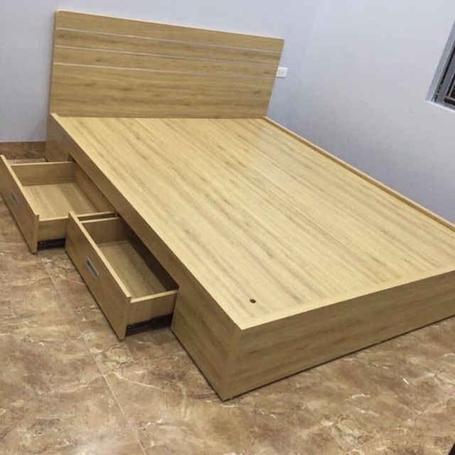 Mẫu giường có ngăn kéo
