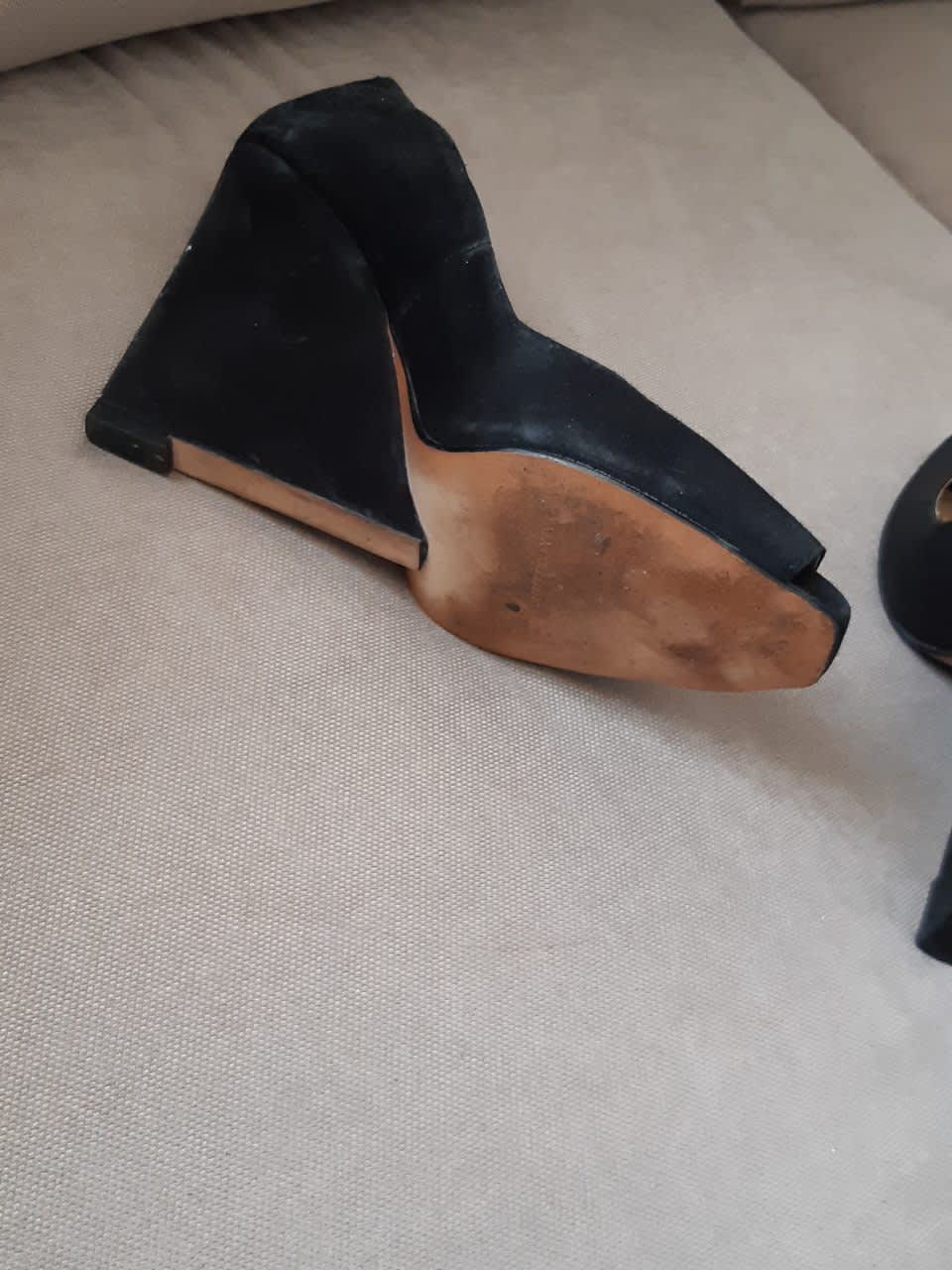 Escarpin noir zara, Zara, Noir, taille 39, Très bon état — occasion à Bir el-Djir (photo 2)
