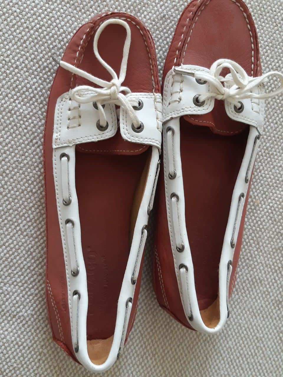 chaussures bateau / mocassins nautiques de,collection Artisan de Sebago, Sebago, Blanc, taille 39, Très bon état — occasion à Bir el-Djir (photo 3)