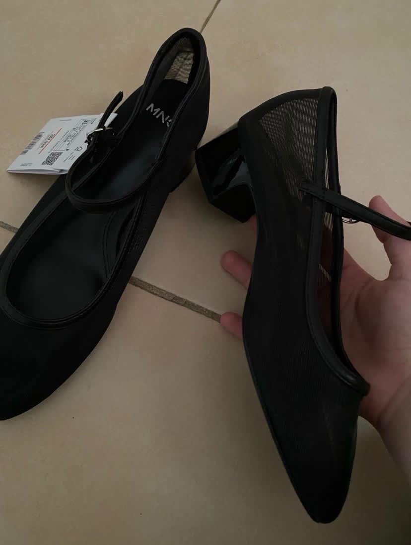 Chaussure à talons mango, Mango, Noir, taille 35, Neuf avec étiquette — occasion à Oran (photo 3)