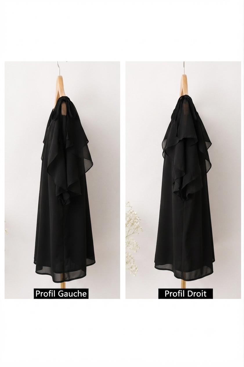 Chemise free spirit paris caba, Noir, taille M, Neuf sans étiquette — occasion à Messerghin (photo 2)