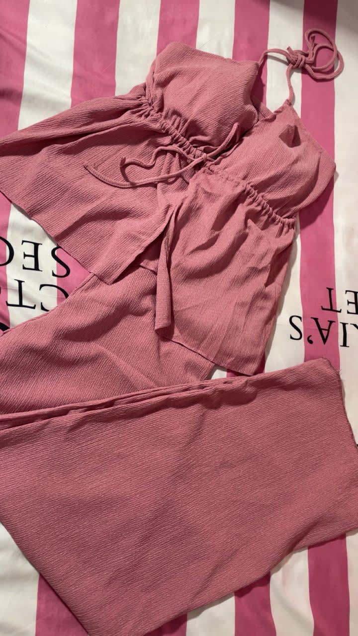 Ensemble, Rose noire marron, taille L, Très bon état — occasion à Tipaza (photo 2)