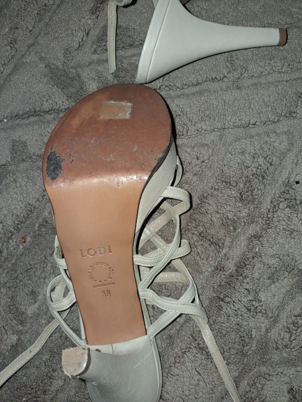 🇪🇺 ORIGINAL D’EUROPE – Sandales LODI en cuir véritable – 38, Beige, taille 38, Très bon état — occasion à Cheraga (photo 5)