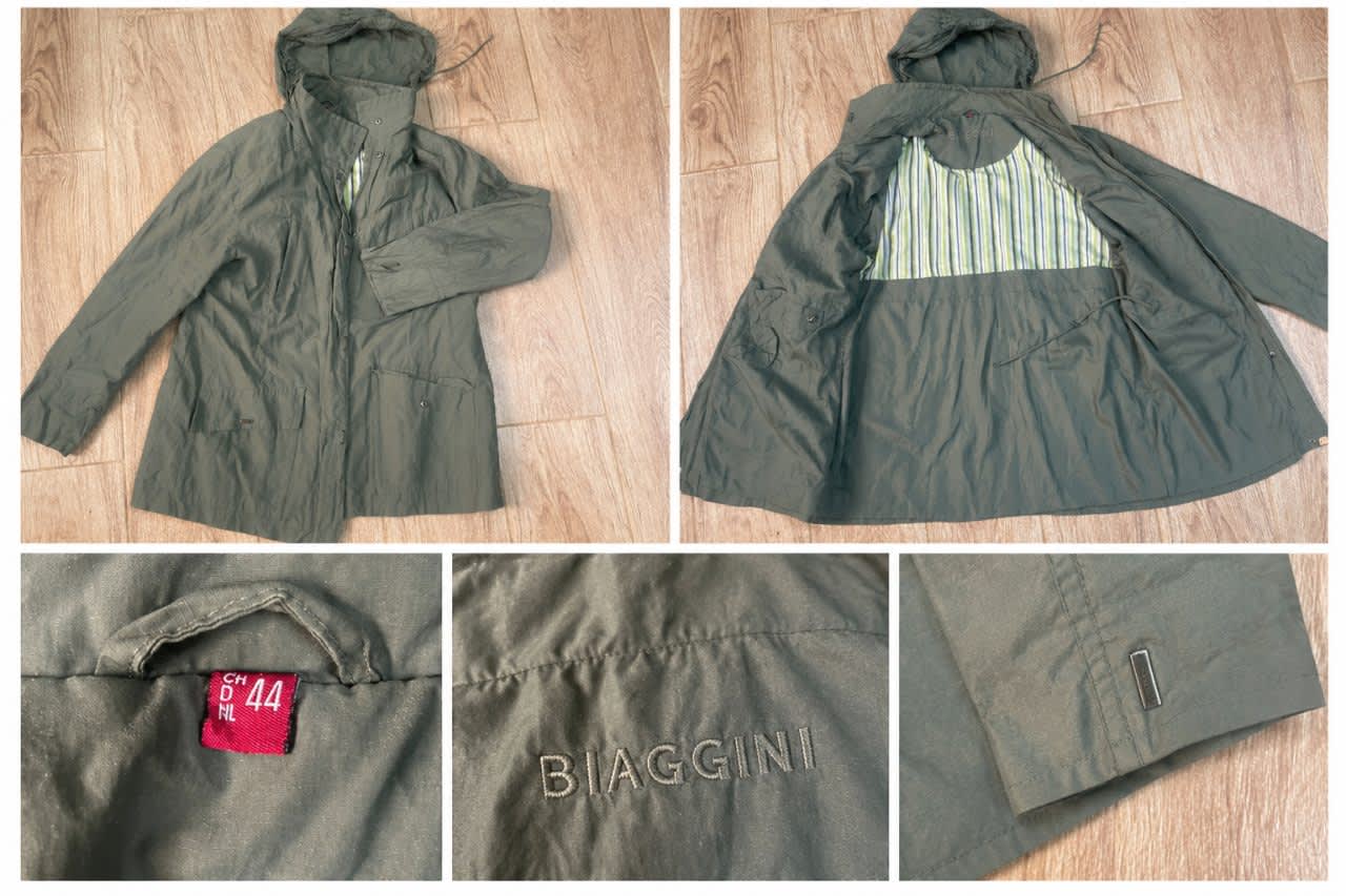 🧥 Veste / parka BIAGGINI femme – Taille 44 Belle veste BAGGINI originale, couleu vert kaki, Vert, taille XL, Très bon état — occasion à Staoueli