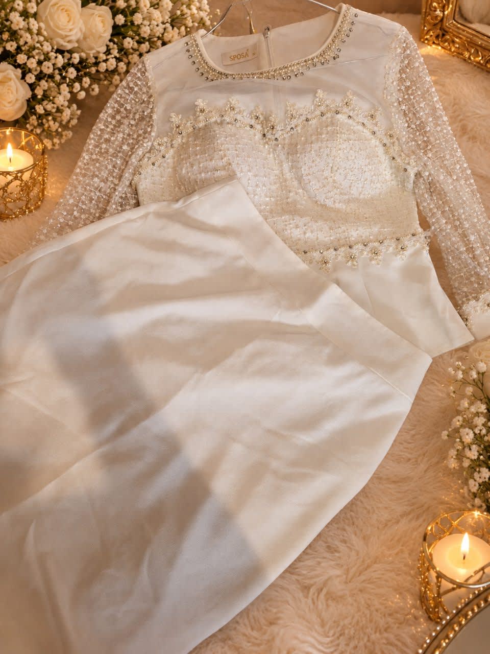 Ensemble jupe, Blanc, taille M, Neuf avec étiquette — occasion à Maatkas (photo 3)