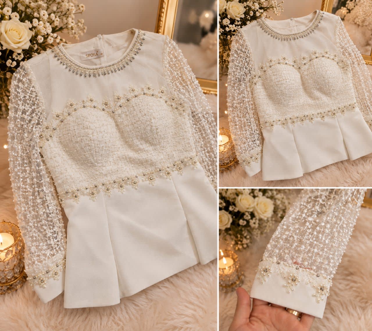 Ensemble jupe, Blanc, taille M, Neuf avec étiquette — occasion à Maatkas (photo 2)