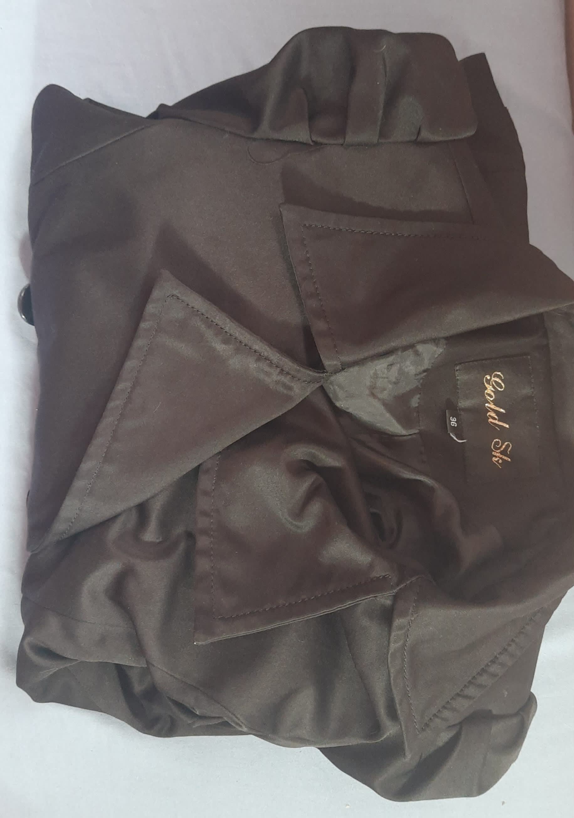 Trench coat noir, Noir, taille S, Neuf sans étiquette — occasion à Oran (photo 3)