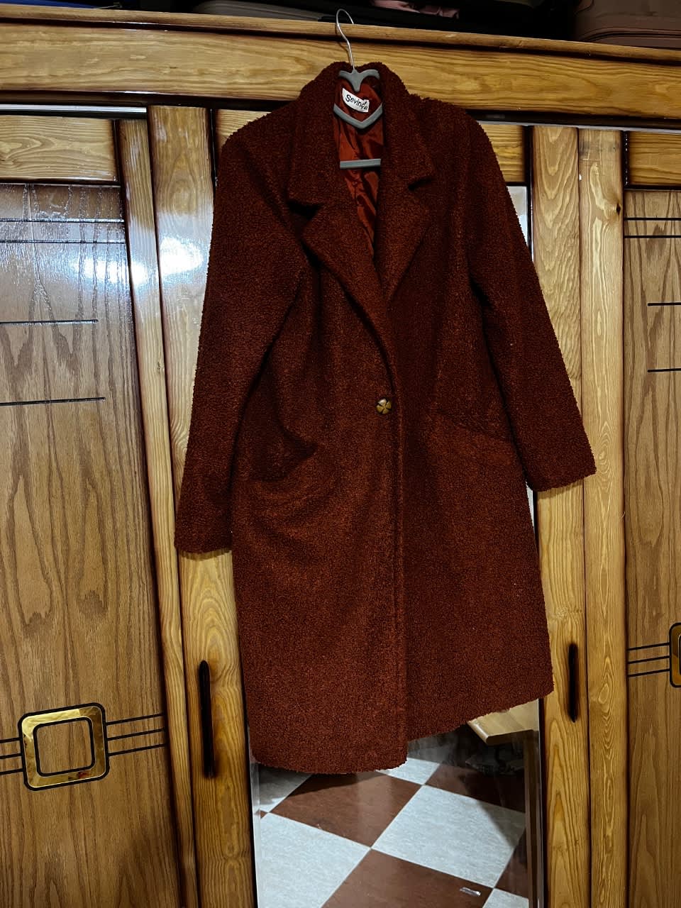 Zara manteaux & vestes orange — taille XL, Zara, Orange, taille XL, Bon état — occasion à Bachedjerah (photo 3)
