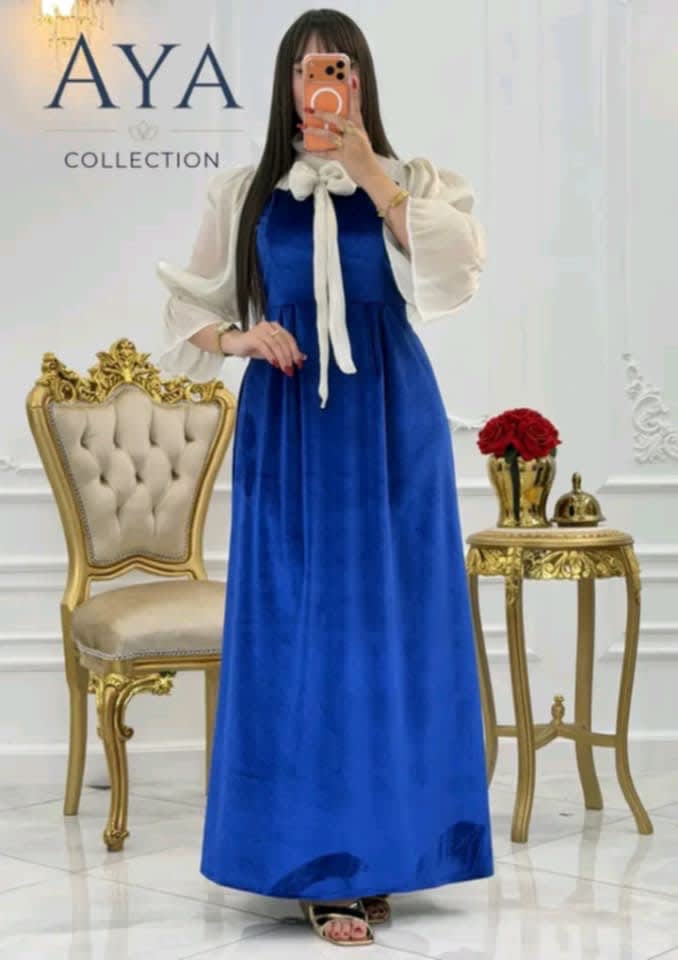 Robes, Victoria, Noir, taille L, Très bon état — occasion à Merouana (photo 2)