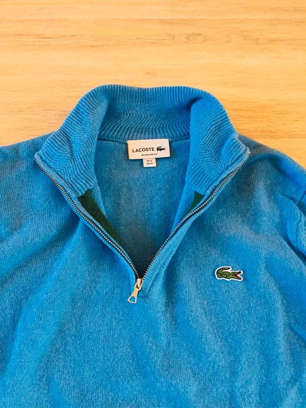 pull lacoste, Lacoste, Bleu, taille M, Très bon état — occasion à Bejaia