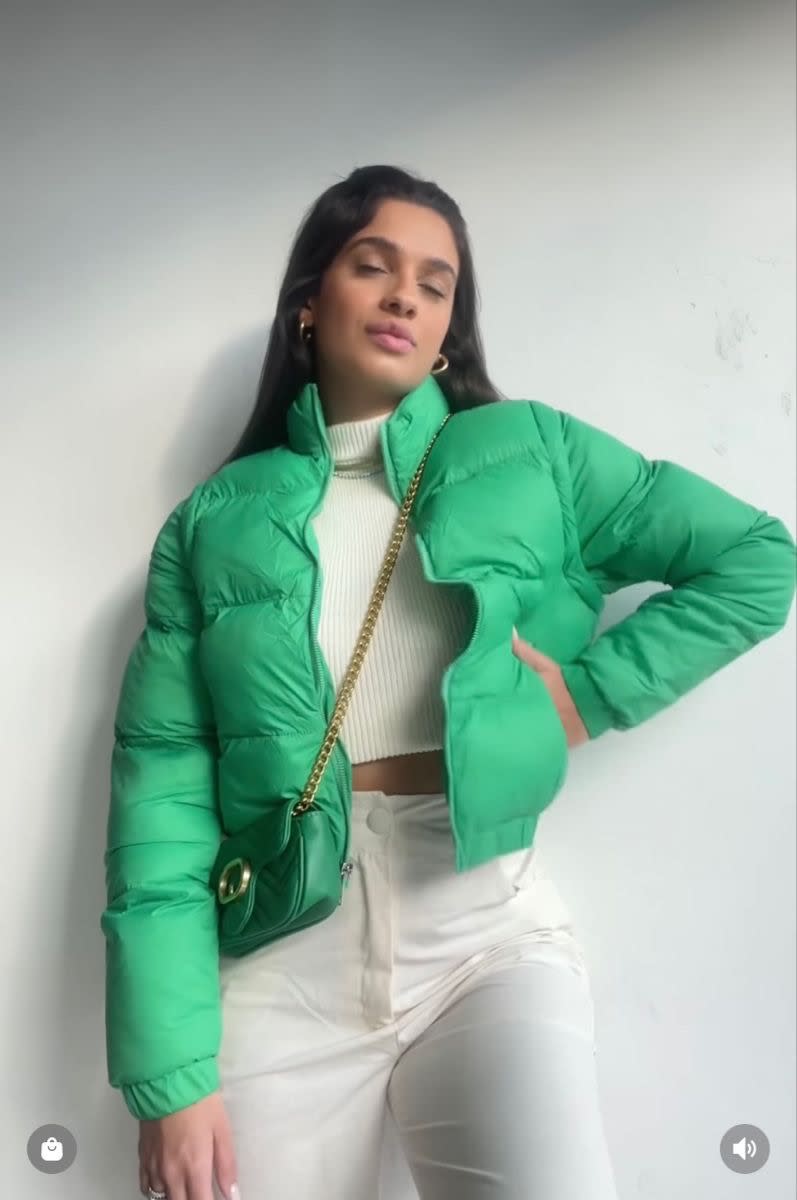 Veste doudoune femme, Pimkie, Vert, taille S, Neuf sans étiquette — occasion à Bab El Oued