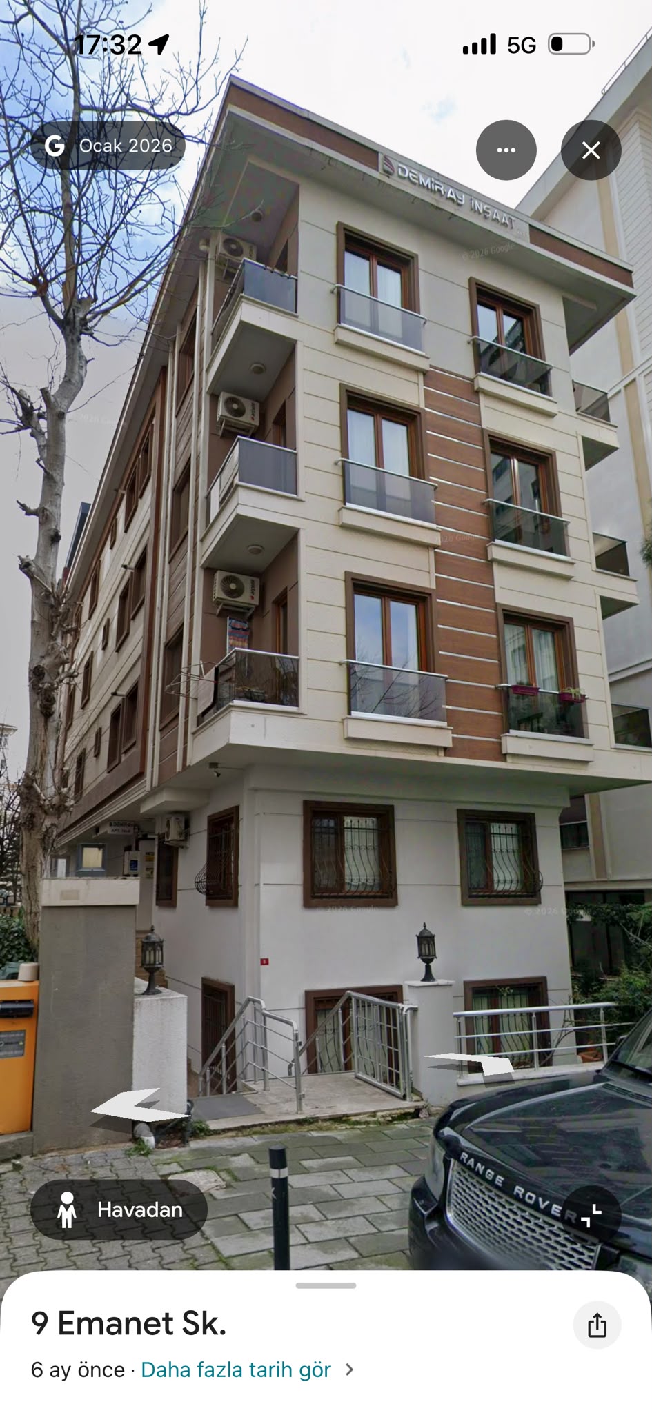 Bostancı emanet Sokak Demiray apartmanı