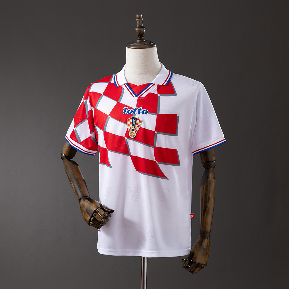 Camisa Croácia Titular Retrô | Copa 98