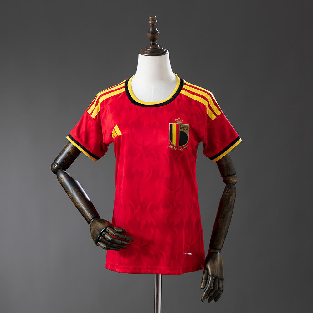 Camisa Bélgica Titular Feminina | Copa 2026