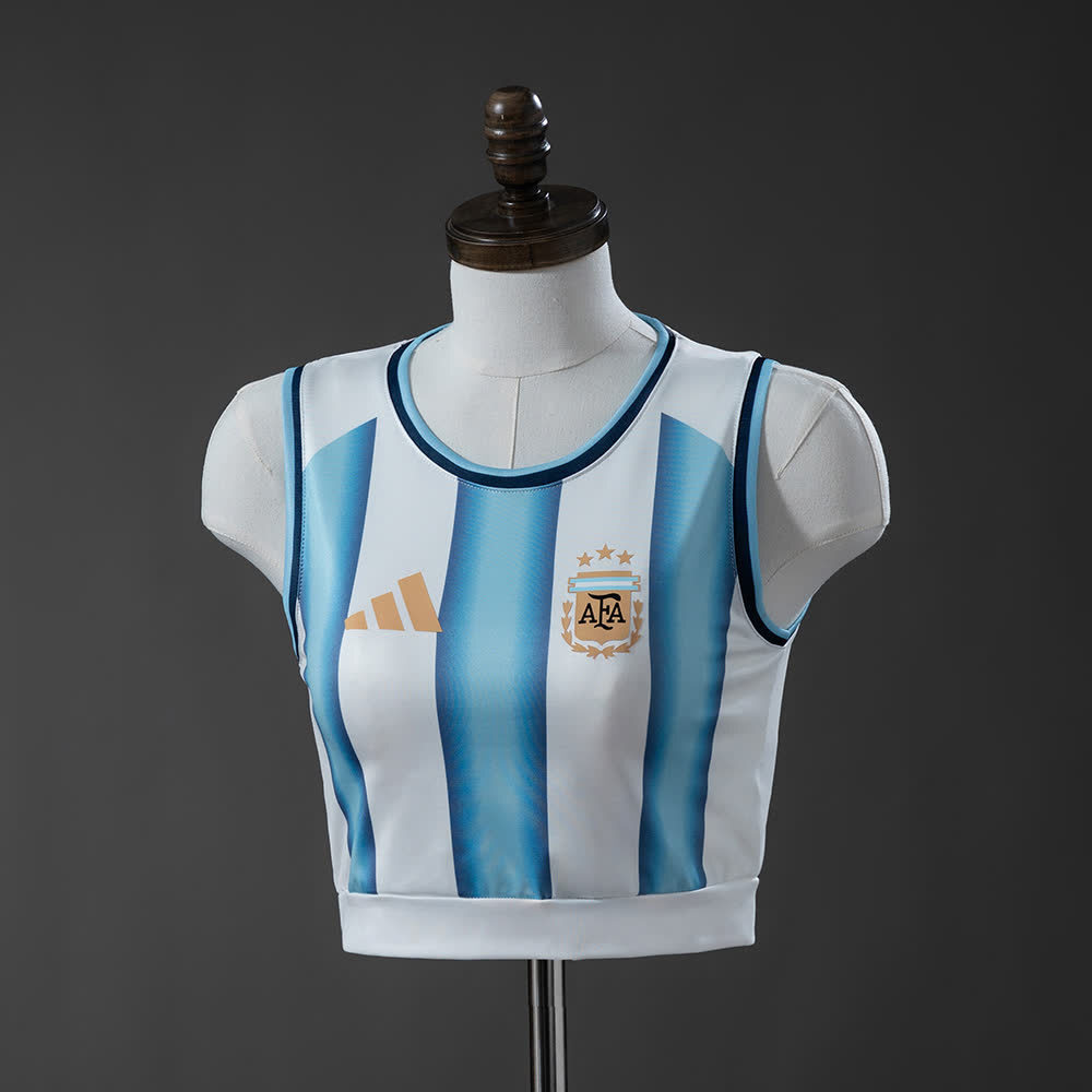 Top Argentina Titular Feminino | Copa 2026