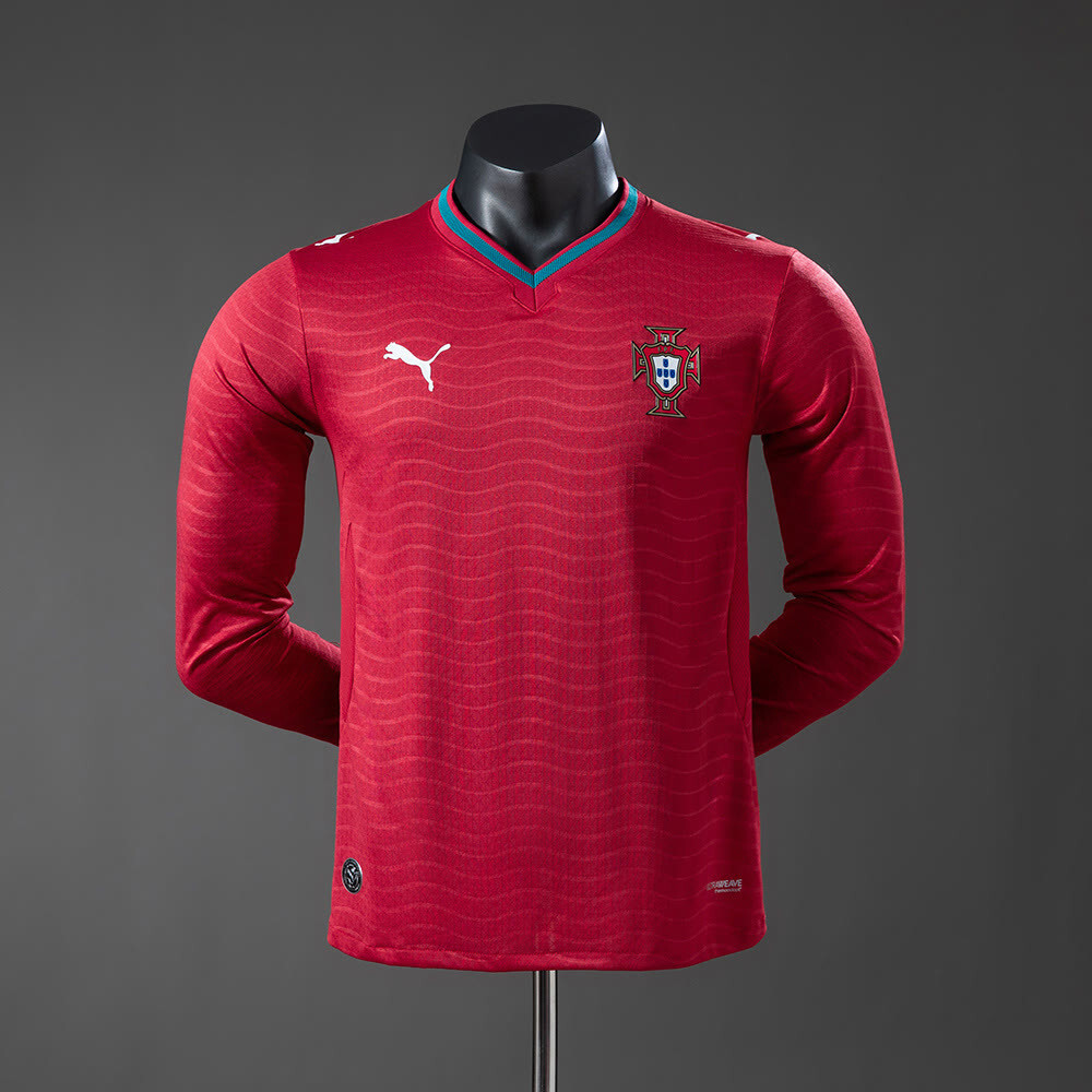 Camisa Portugal Titular |  Manga Longa Jogador 2026