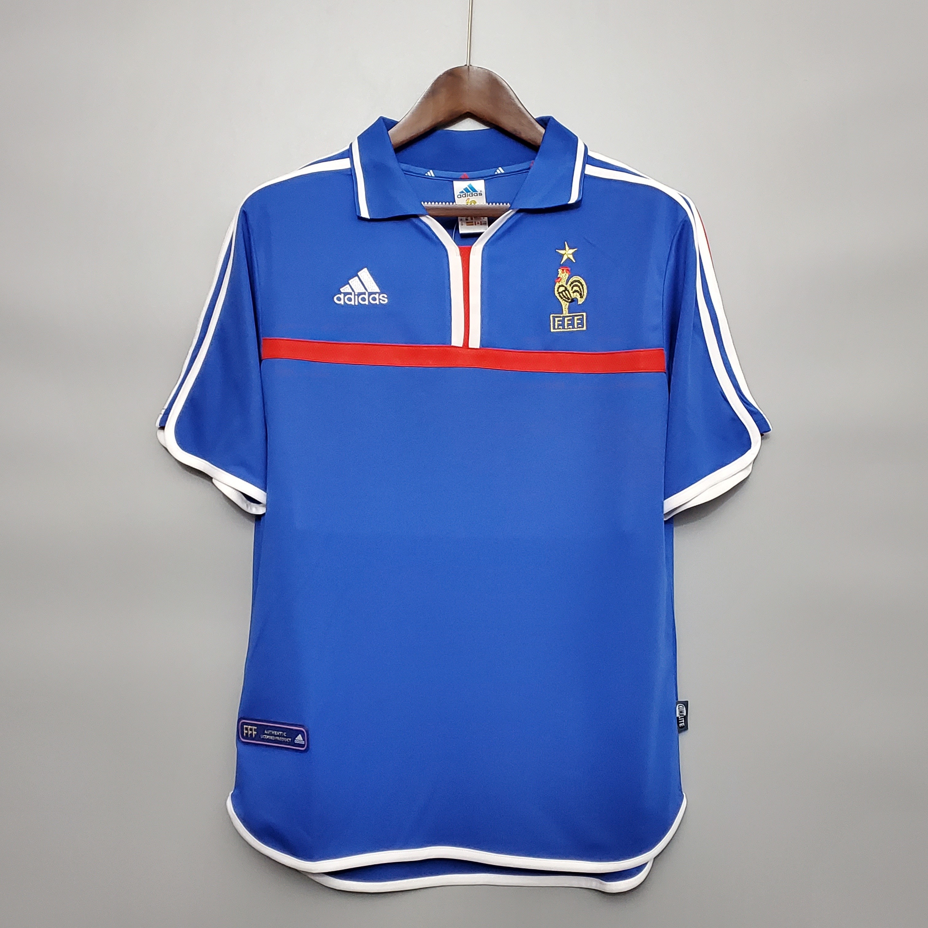 Camisa França Titular Retrô | Euro 2000