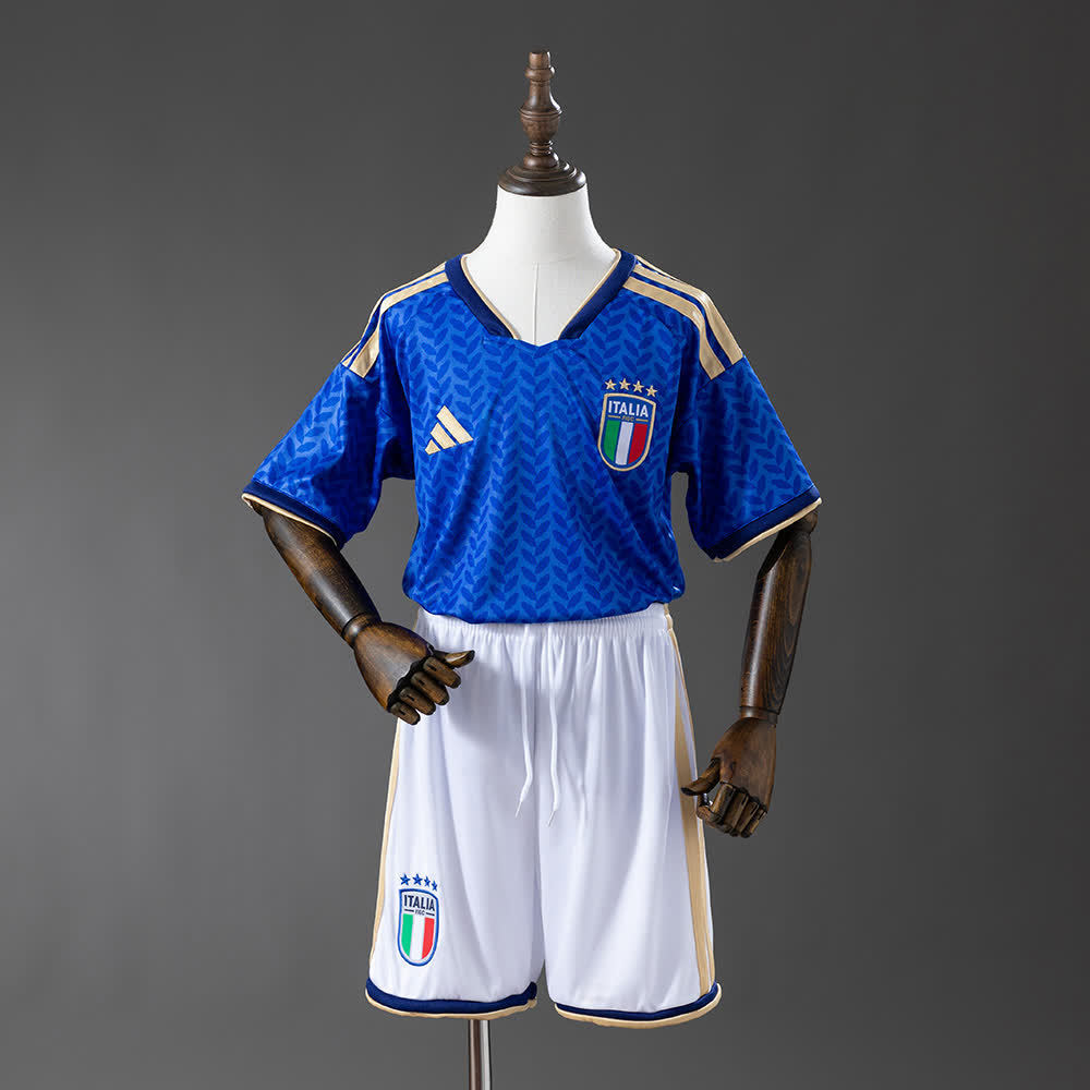 Kit Itália Titular Infantil | Copa 2026