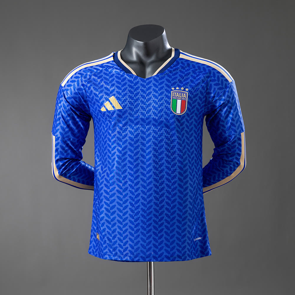 Camisa Itália Titular |  Manga Longa Jogador 2026
