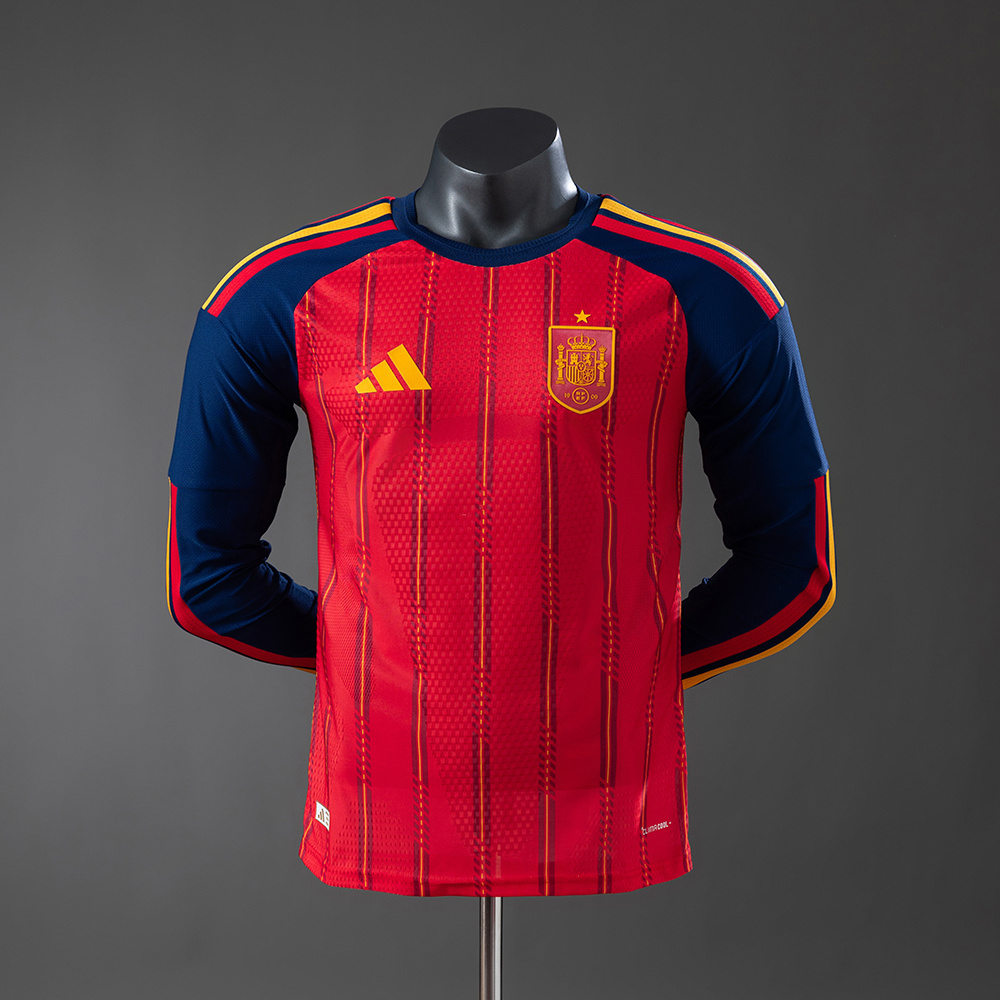 Camisa Manga Longa Espanha Titular | Jogador 2026