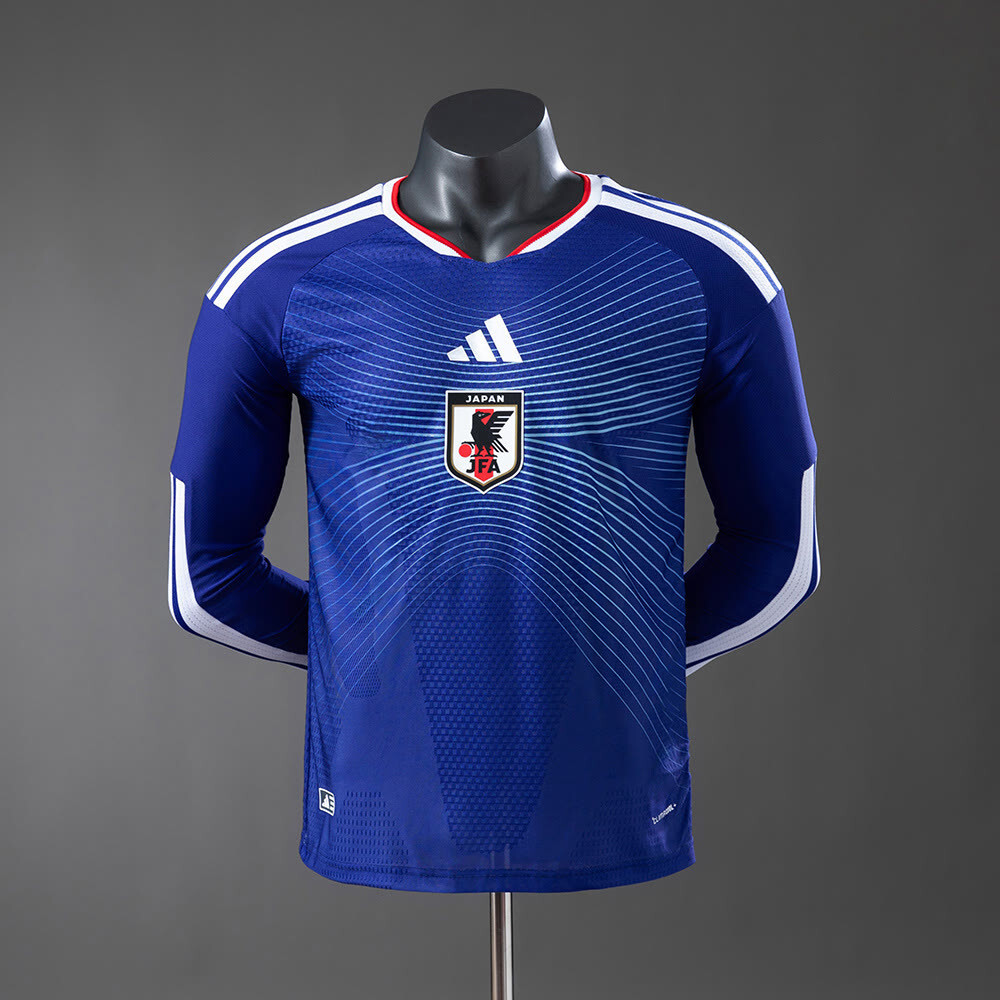 Camisa Japão Titular | Manga Longa Jogador 2026
