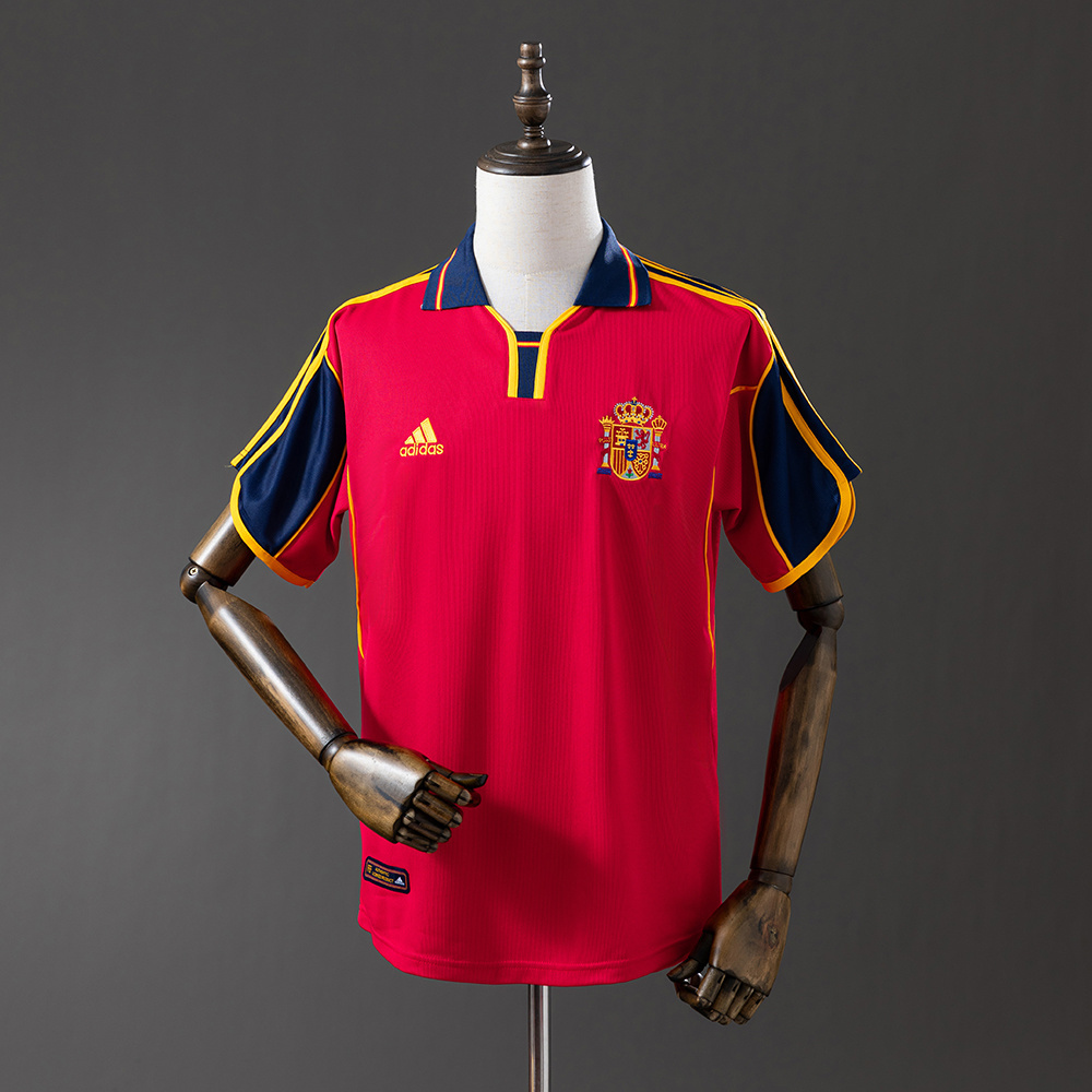 Camisa Espanha Titular Retrô | Euro 2000