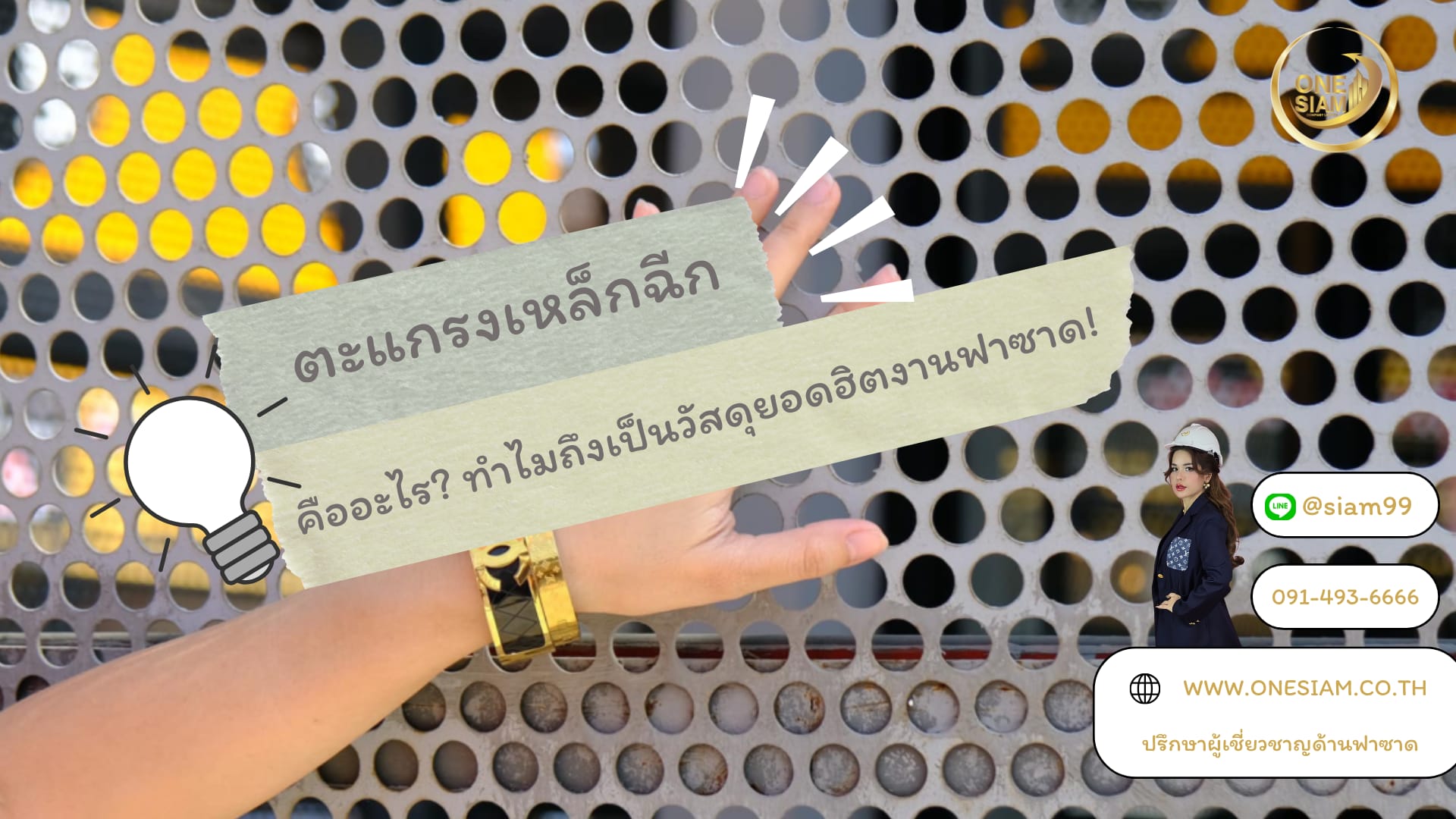 ตะแกรงเหล็กฉีก