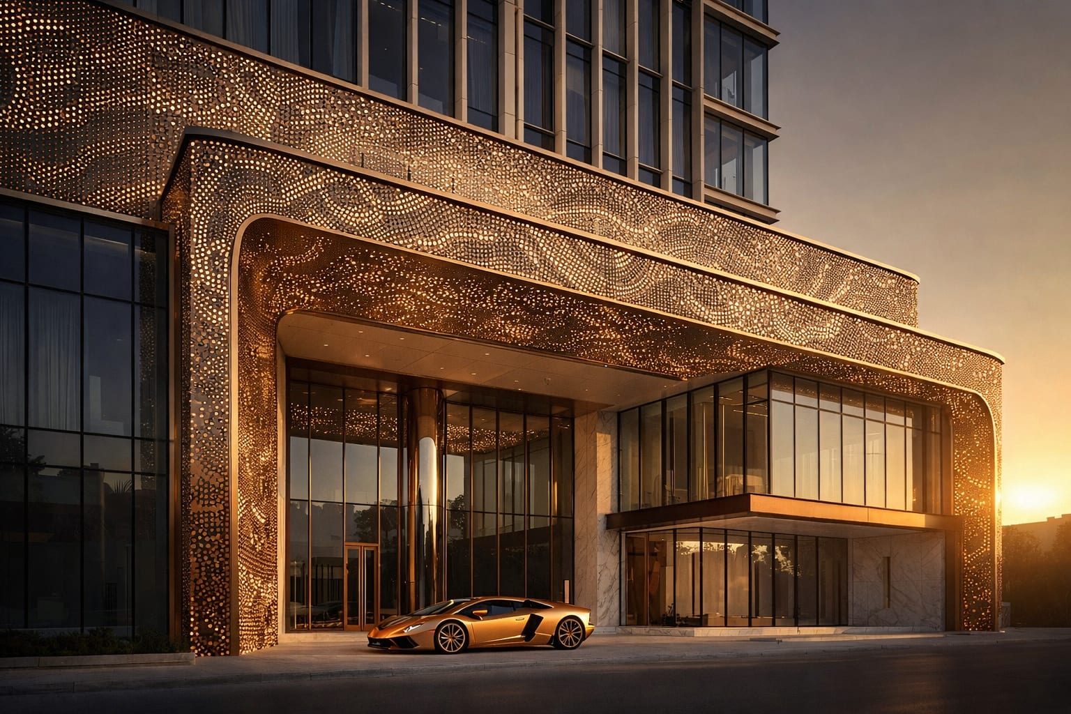 ตัวอย่างฟาซาดสไตล์