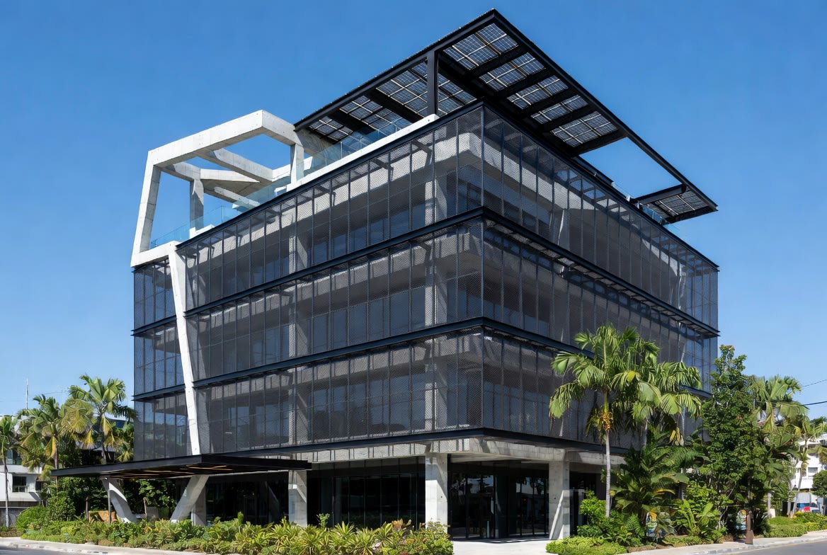 ฟาซาดสไตล์โมเดิร์น