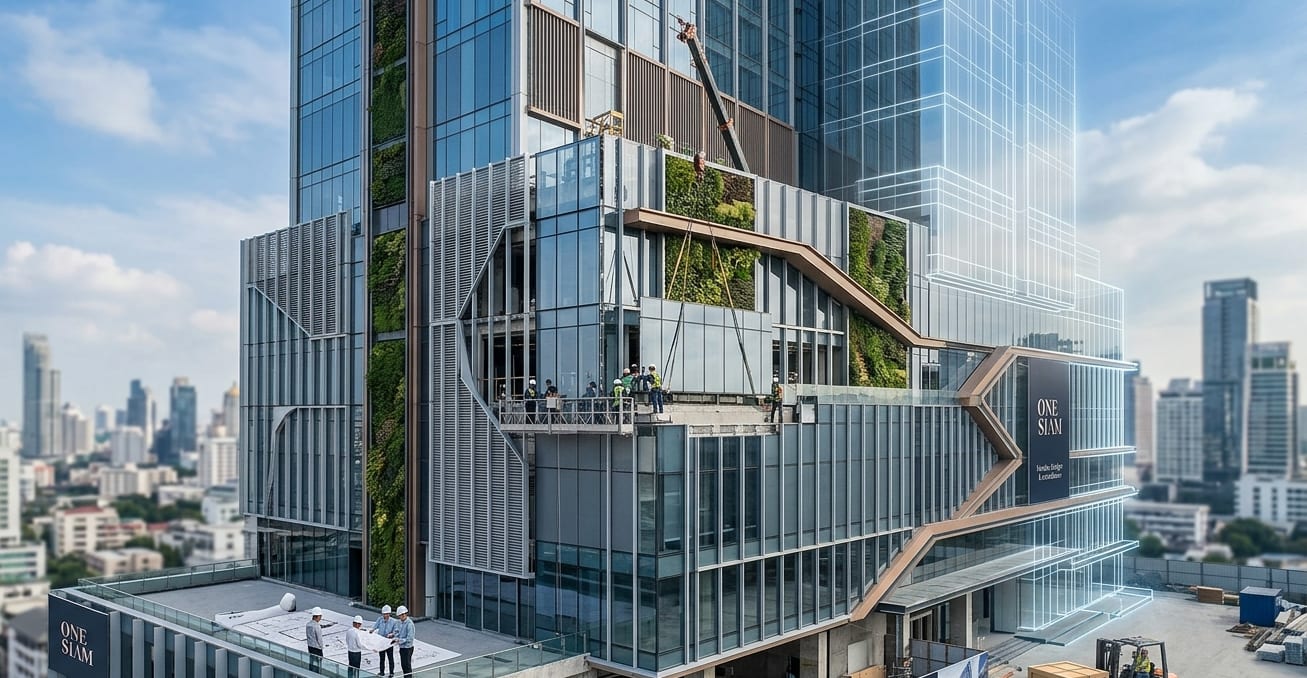 facade design, facade Installation