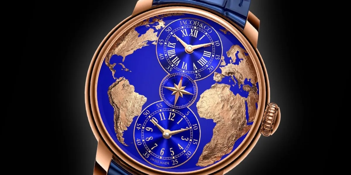 Jacob & Co. "The World Is Yours" Dual Time Zone Uhr