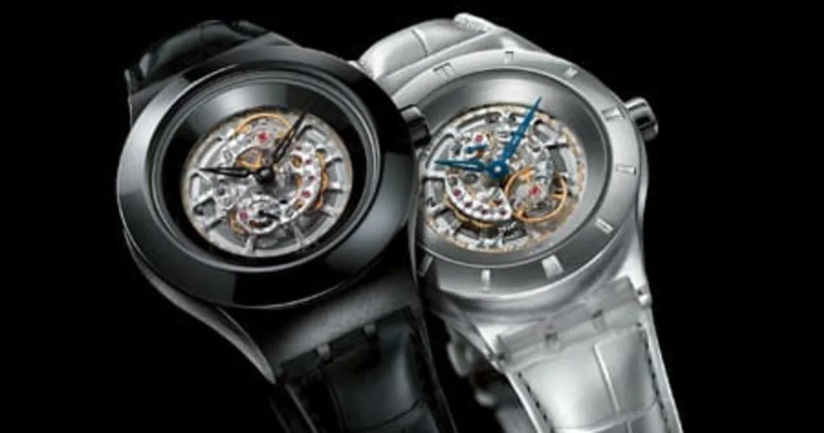 Swatch diaphane tourbillon on sale