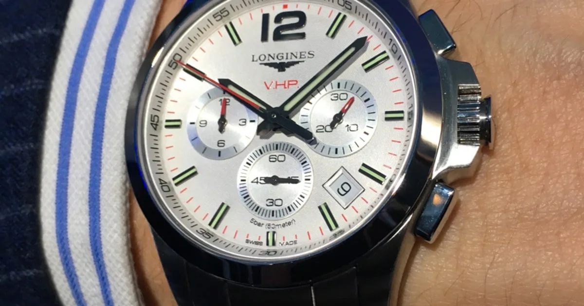 Evolution der Quarzuhr Die neue Longines Conquest V.H.P. WatchTime