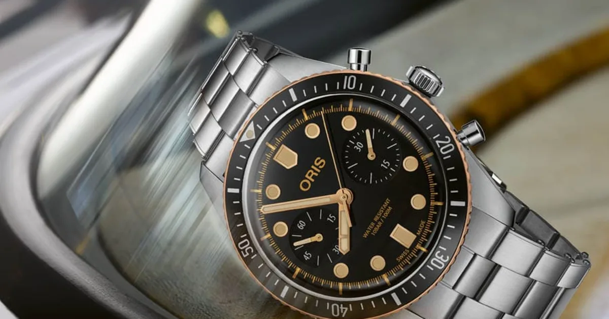 Oris chronograph automatic hotsell