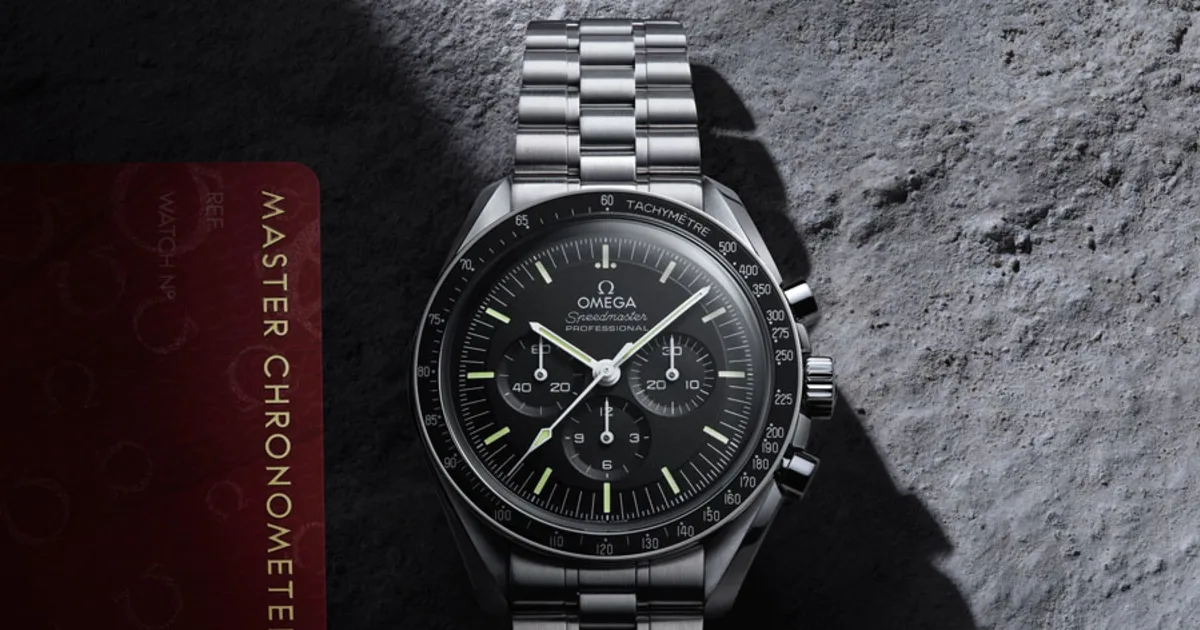 Speedmaster step dial on sale