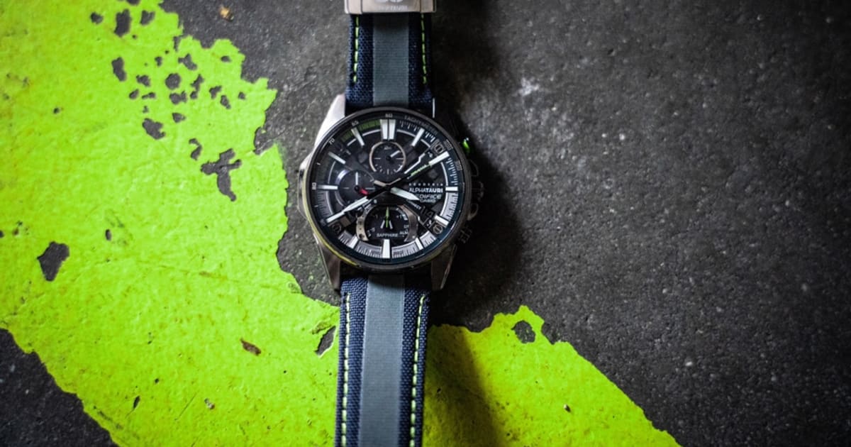 Der neue Casio Edifice AlphaTauri Chronograph WatchTime
