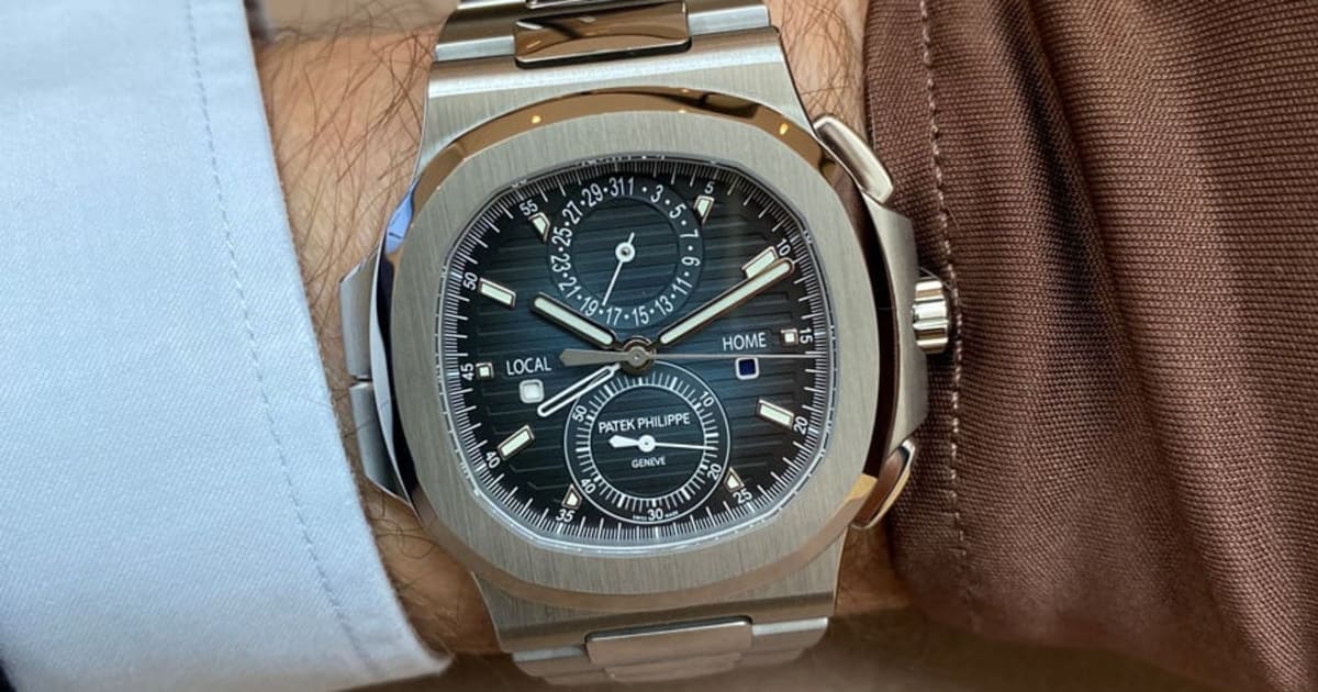 Patek Philippe Nautilus Travel Time Chronograph WatchTime