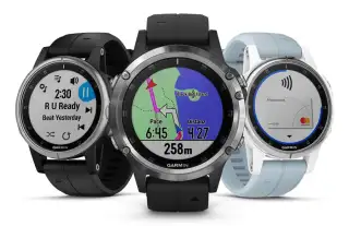 Die Garmin fēnix 5 Plus in drei Größen