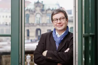Dr. Peter Plaßmeyer, Direktor des Mathematisch-Physikalischen Salons Dresden (Foto: Jürgen Lösel)
